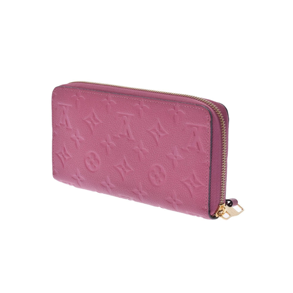 Louis Vuitton Empreinte Wallet Bruyre Monogram Zippy Long Leather Brown